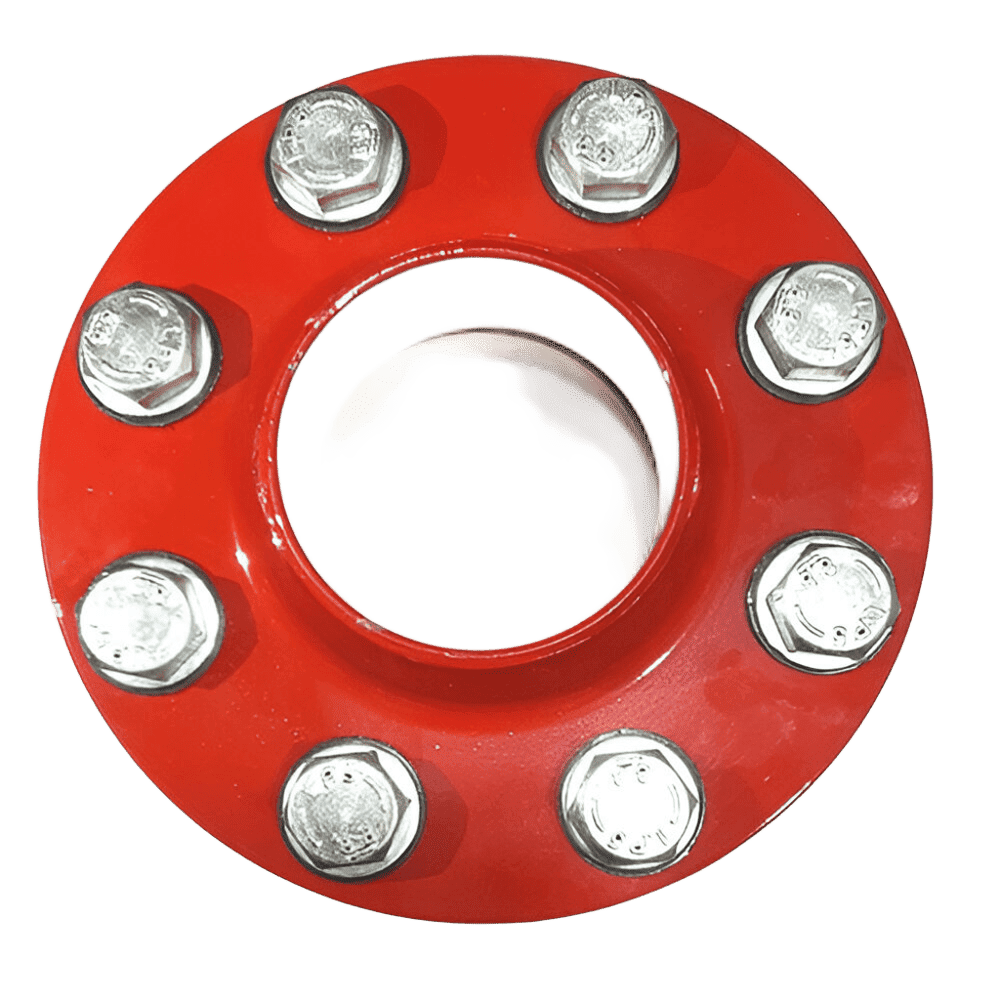 Steel side weldneck x brazed with cu